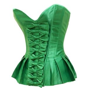 Green corset